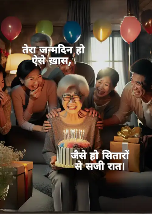 90+ Heart Touching Birthday Shayari in Hindi जन्मदिन पर शायरी