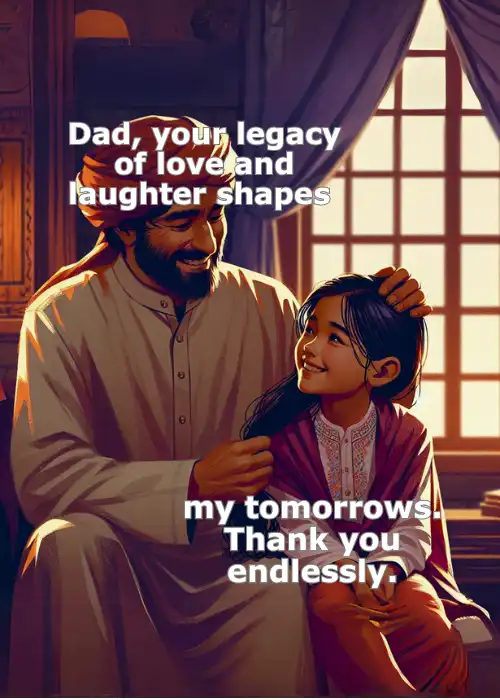 Father's Day Quotes From Daughter in English