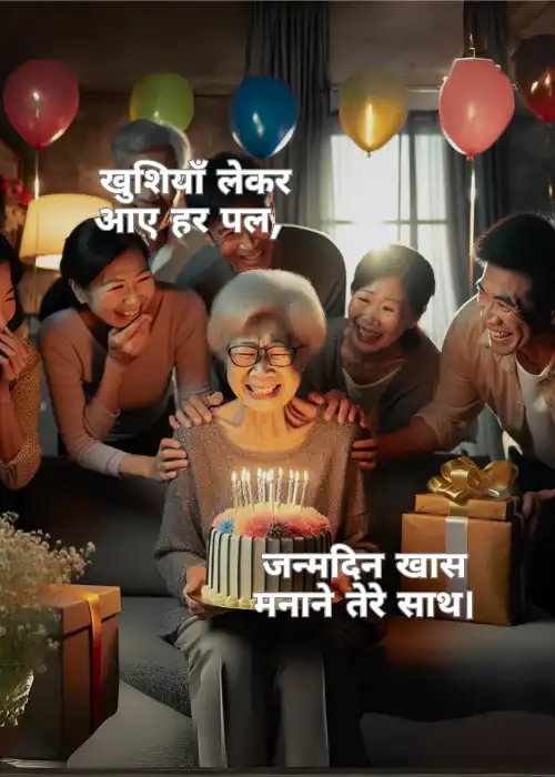 Heart Touching Birthday Shayari in Hindi जन्मदिन पर शायरी