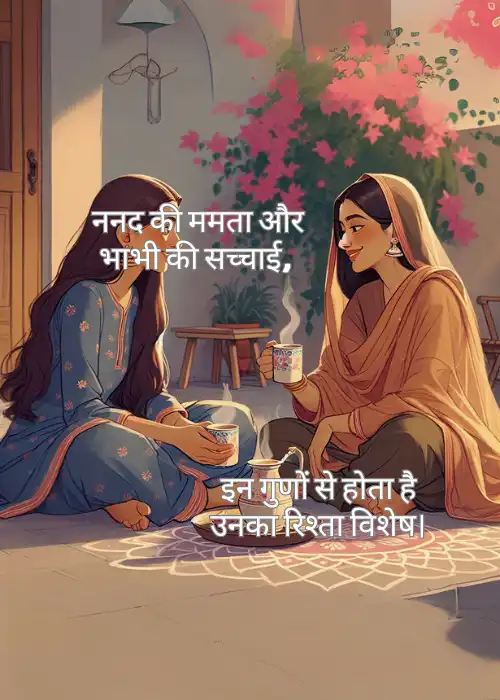 85+ Beautiful Line Nanad Bhabhi Quotes | ननद भाभी कोट्स