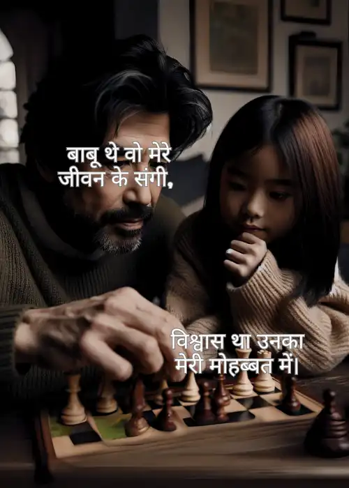 Papa Shayari in Hindi पापा के प्रति प्यार